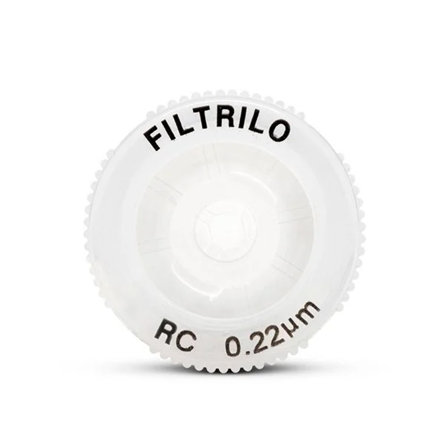 Filtro de seringa RC — Celulose Regenerada